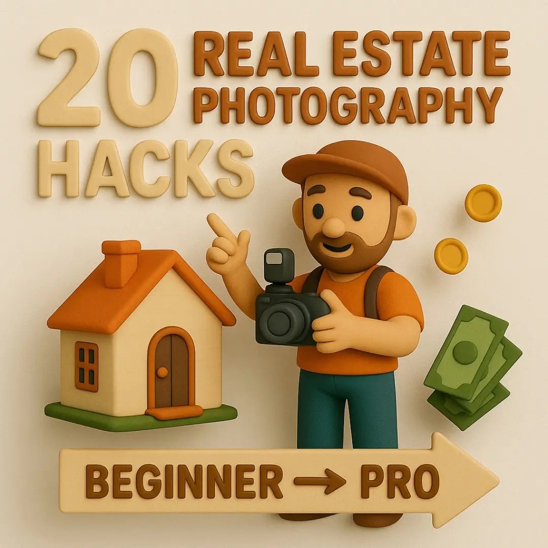 I started my real estate photography business 12 years ago... It took me 12 years to learn what l'm giving you here in 1 minute... Here are 20 things I wish I knew before I started shooting houses... 1. Use a tripod... not your hands 2. Keep your verticals perfectly straight 3. Don't waste time learning flash... 4. Shoot with a wide lens... 5. Stop overspending on expensive gear... 6. Hire an editor... don't edit everything yourself 7. Use good software like Spiro 8. Sell your service... not just your photos 9. Stop using dumb policies that drive agents away 10. Get Supra access if it's available in your area 11. Get your drone license... it's easier than you think 12. Focus on volume homes... not luxury properties 13. Price your services within market range... 14. Don't be a perfectionist... 15. Build real relationships with agents 16. Actually care... this isn't just a gig 17. Don't make it transactional... make it personal 18. Keep your pricing and systems simple 19. Don't self-sabotage... 20. And most importantly... take action now #realestatephotography  #realestatephotographer  #realestatemedia 